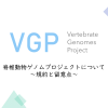 VGP(脊椎動物ゲノムプロジェクト)のポリシー改定について